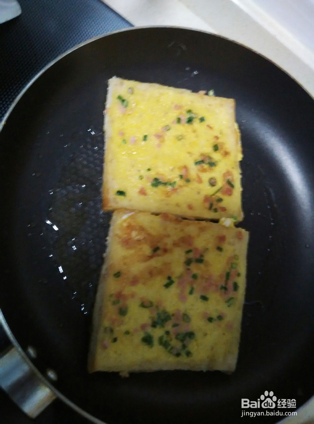 简单好吃的土司片肉松卷
