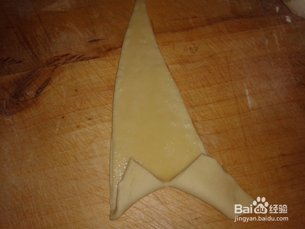 如何制作老式油酥面包(普通面粉)