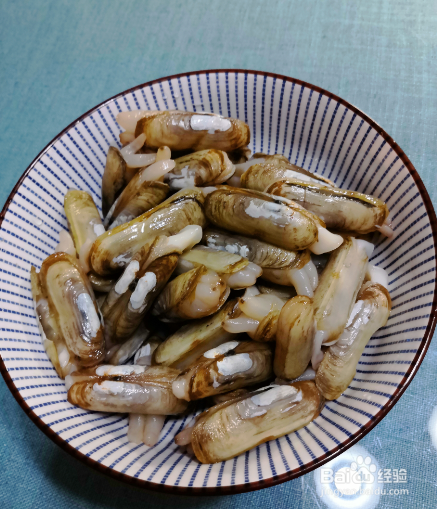 爆炒香辣蛏子
