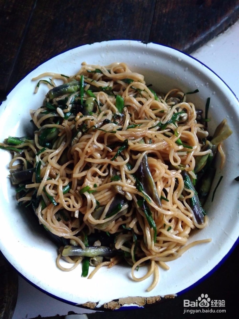 超好吃的农家自制炒面