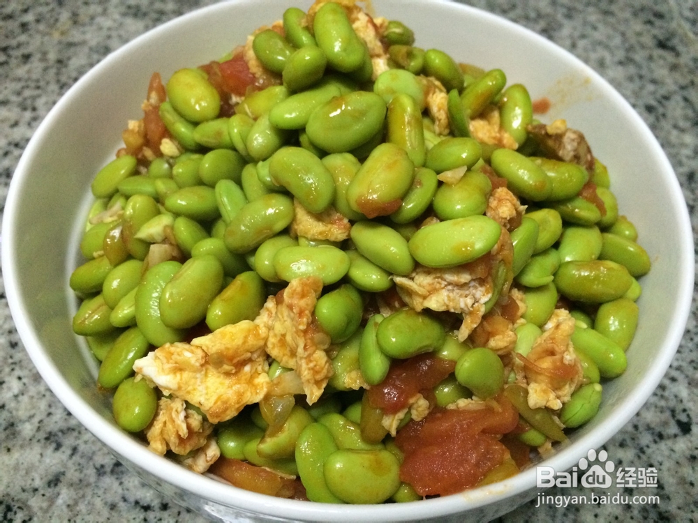 鸡蛋番茄青豆怎么炒