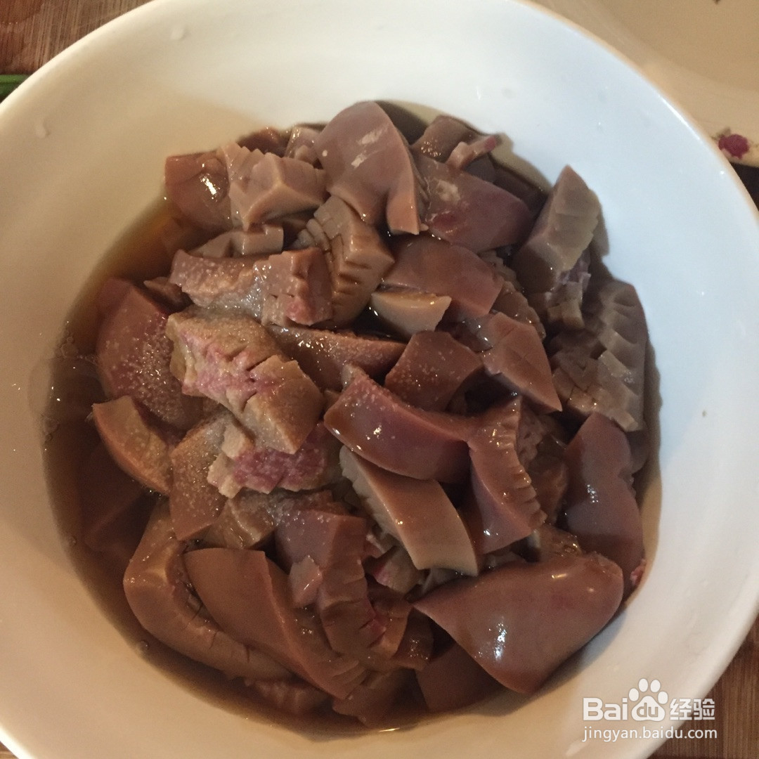 双椒爆炒腰花的做法