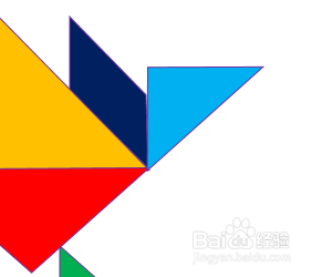 如何使用Word制作七巧板奔跑小鸡拼图题目？