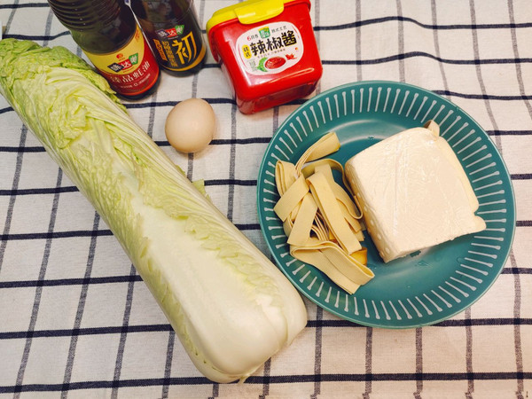 暖冬白菜豆腐汤