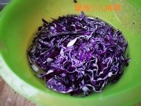 小儿抗疲劳御寒-紫甘蓝炒饼