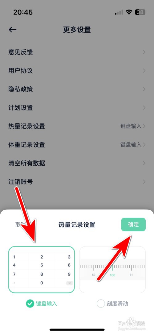Fasting如何设置热量记录方式