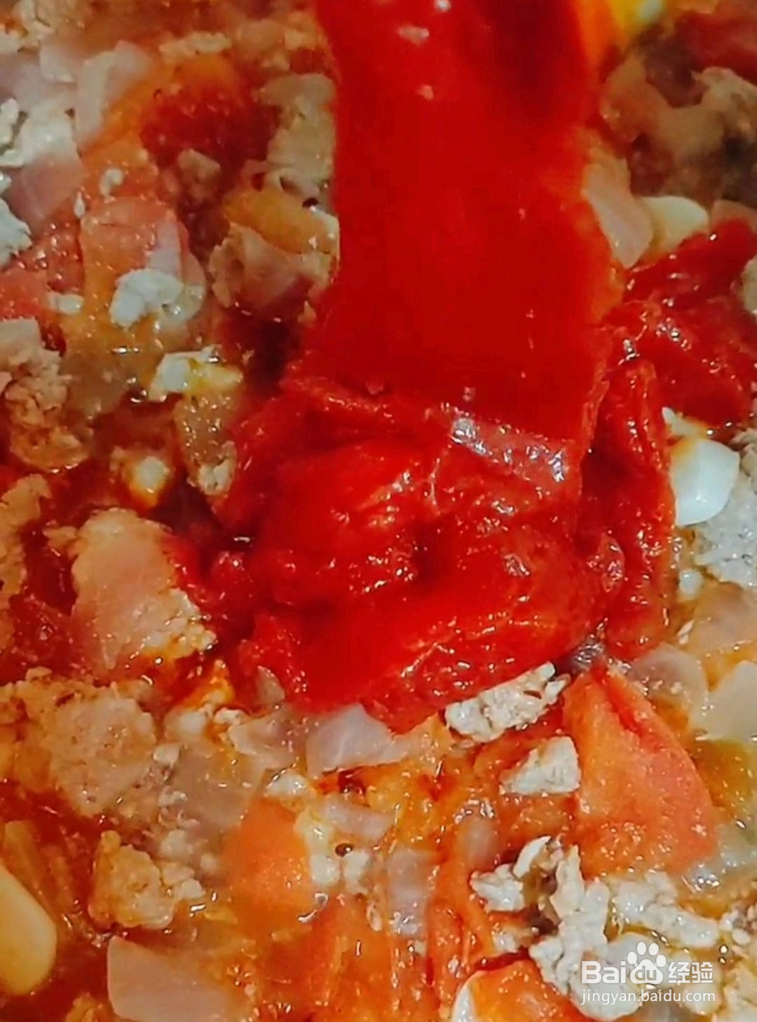 番茄肉酱意面的做法