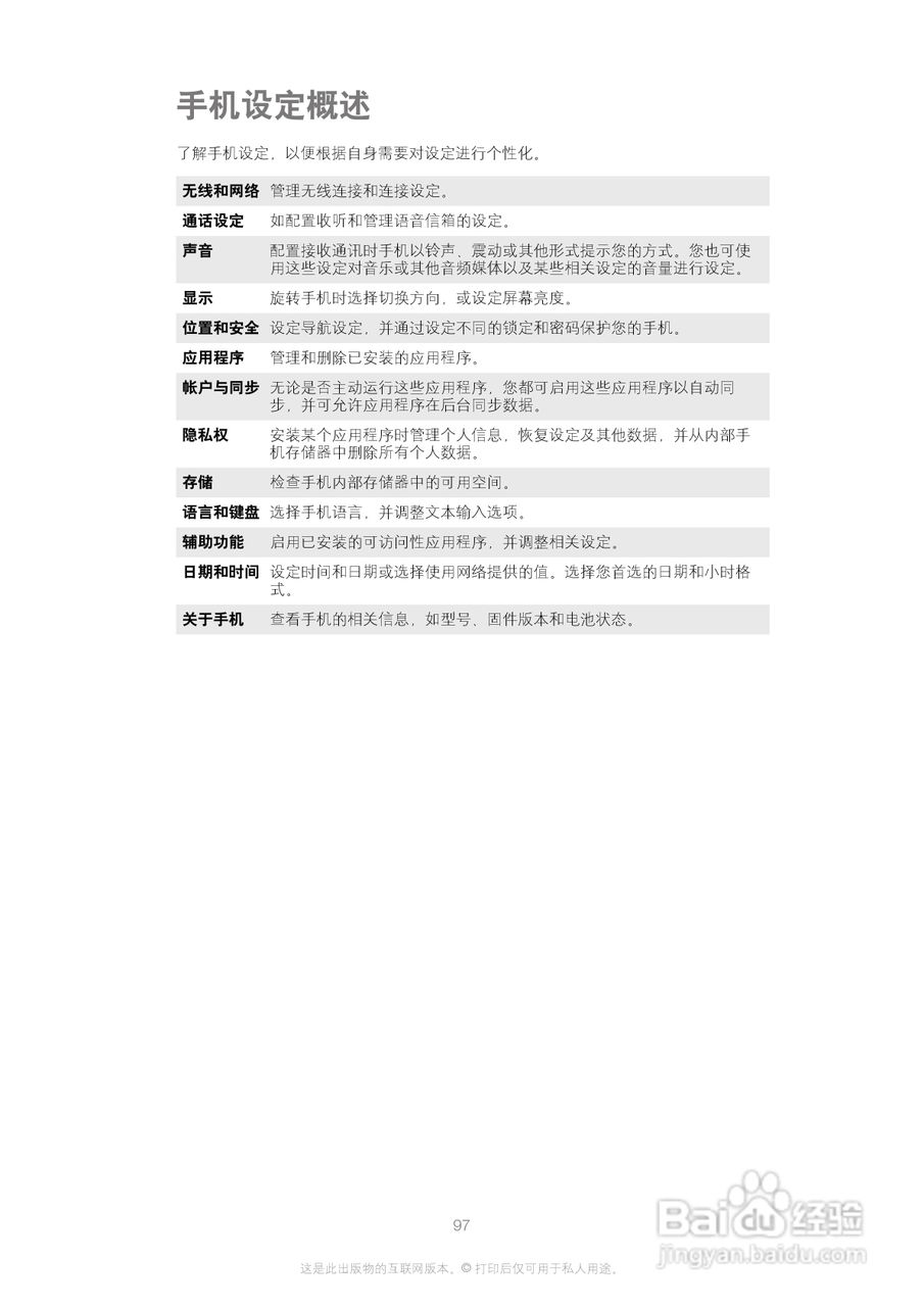 索尼(爱立信) Xperia U ST25i手机说明书:[10]