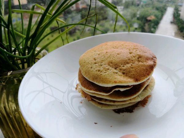 减脂无糖香蕉松饼