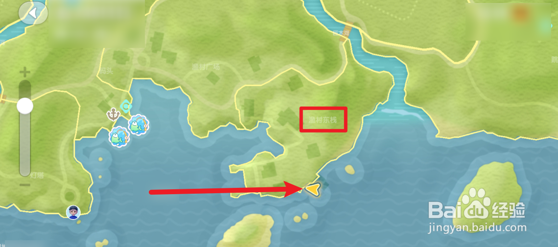 心动小镇东栈渔家谜面玉兔泡泡在哪？