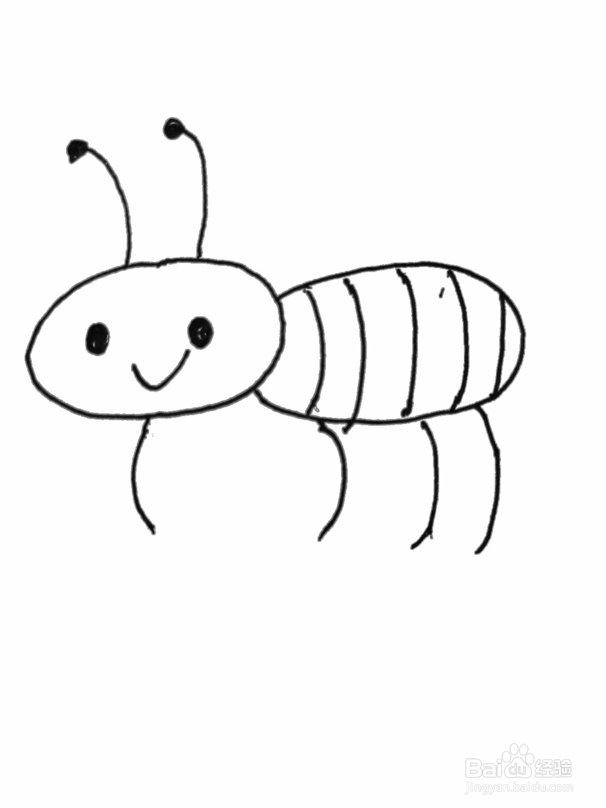 简笔画小蜜蜂绘画教程