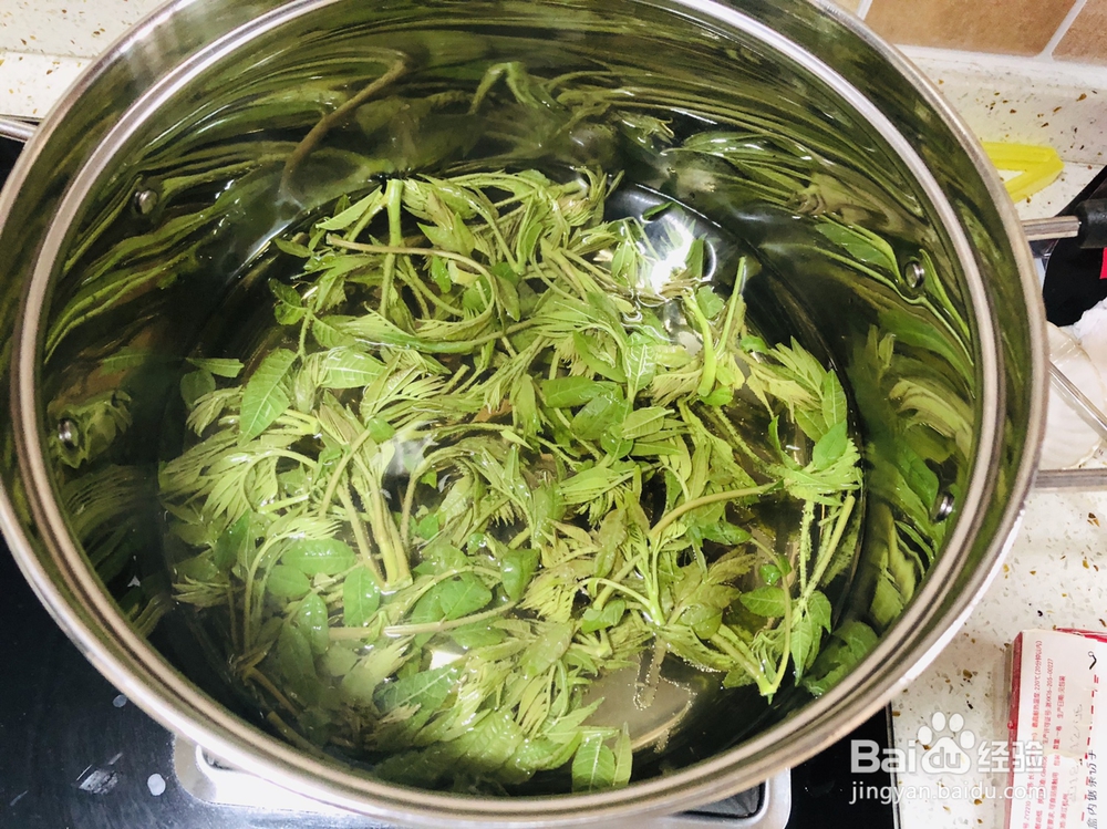 抢着吃的春芽炒蛋油