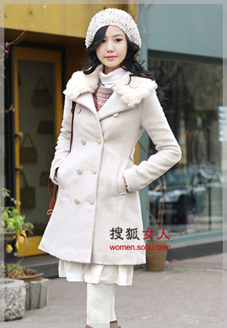 4款毛呢大衣简约时髦