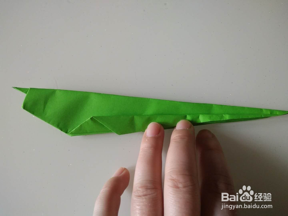 幼儿折纸之蝗虫