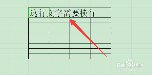excel表格中的文字如何设置自动换行