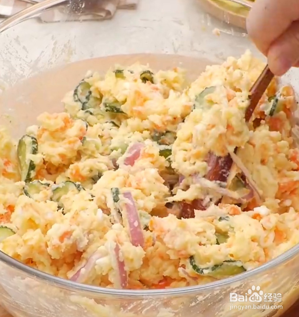 学会简单健康好吃的土豆泥沙拉