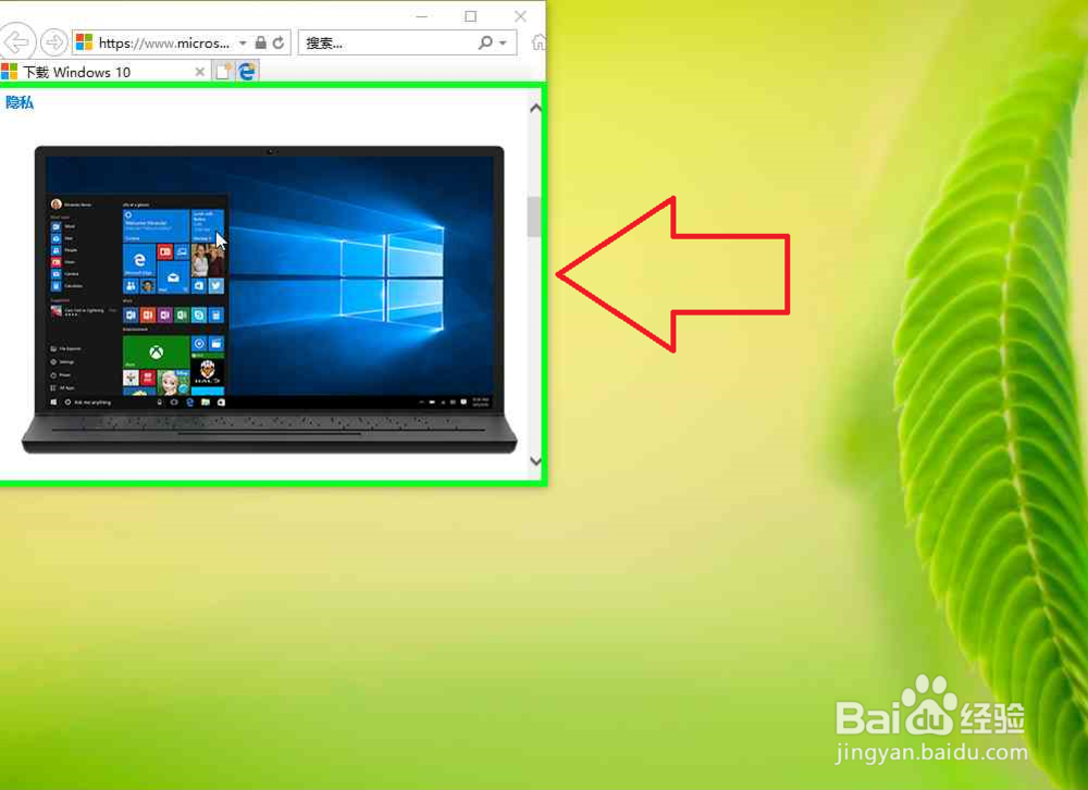Internet Explorer 浏览器怎样下载图片