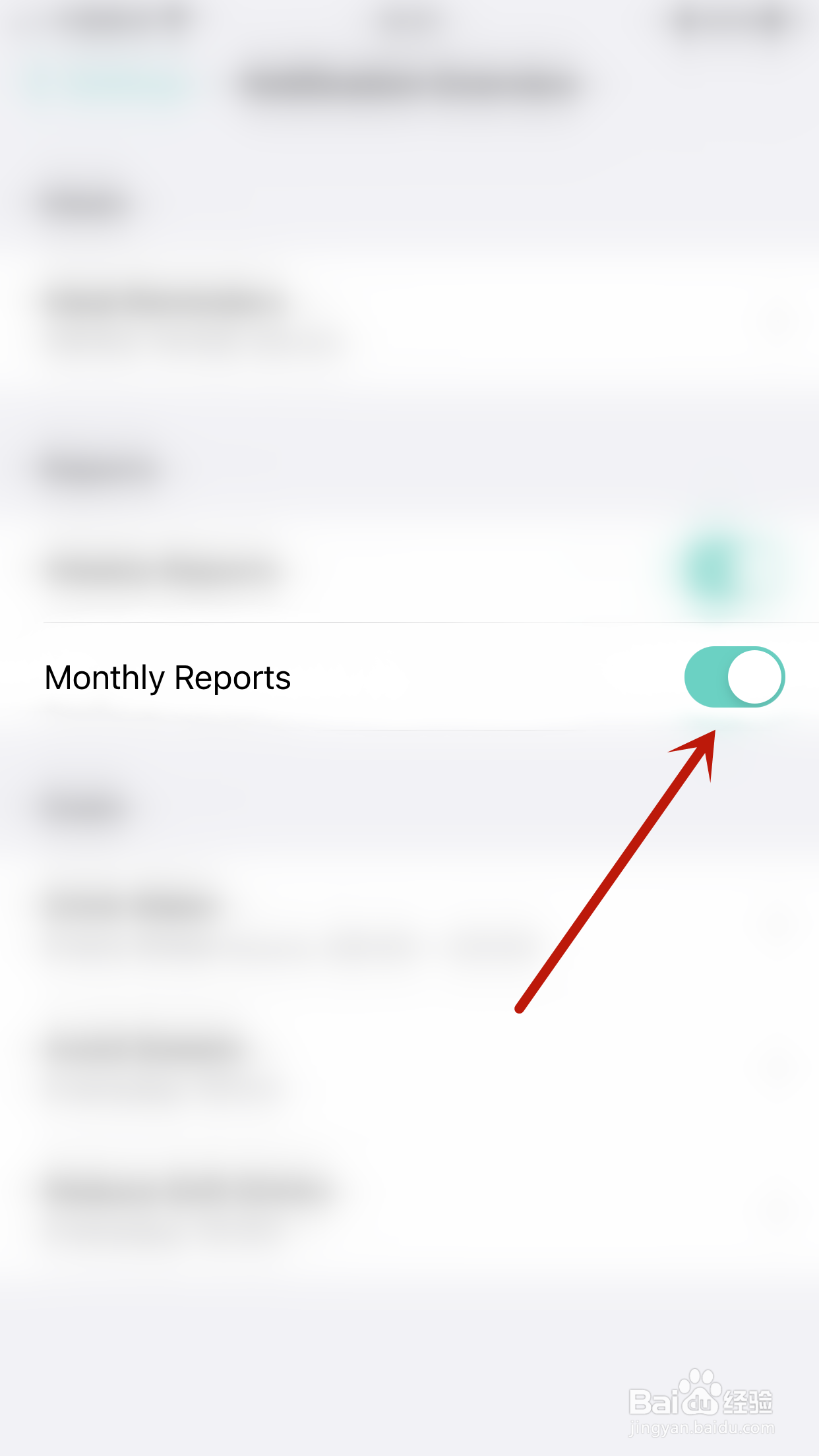 Nutrilio如何关闭Monthly Reports