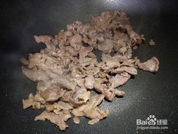 青椒炒肉丝的制作教程