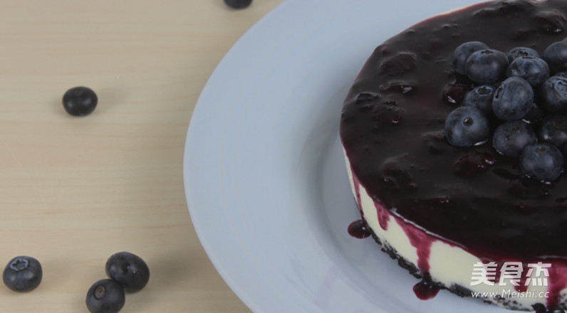 6寸蓝莓奶冻芝士蛋糕