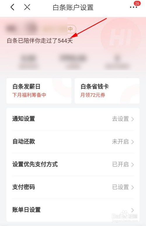 京东白条怎么查看白条开通天数