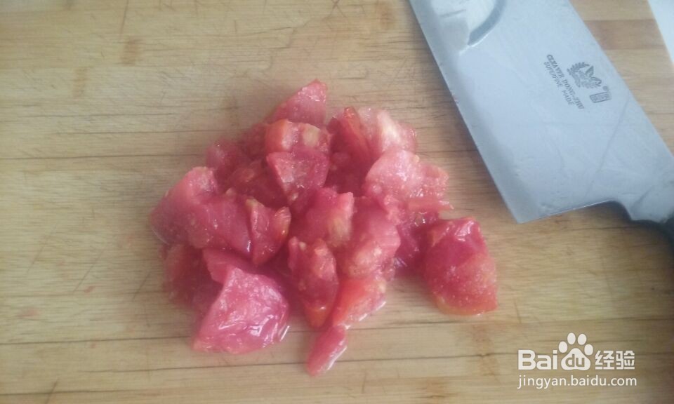 西红柿炒鸡蛋的做法