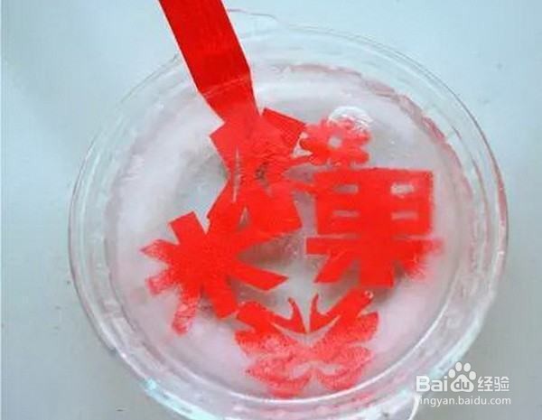 冻冰花的步骤和方法