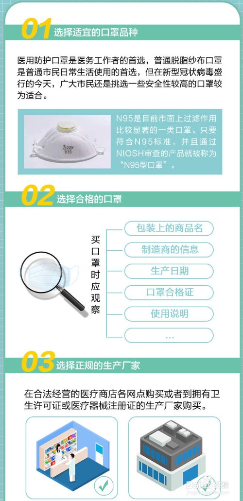 口罩怎么正确挑选和佩戴