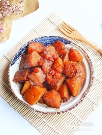 如何做美味的酱烧南瓜