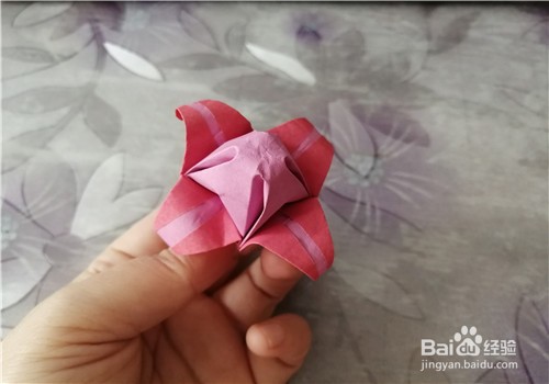 手工折纸之越橘花怎么折