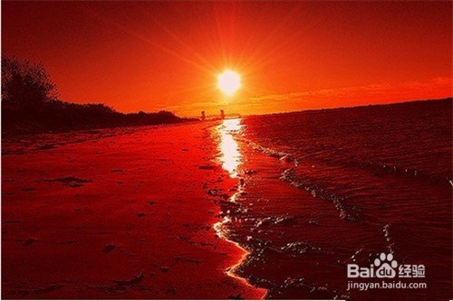 用手机拍摄日落图片的技巧掌握