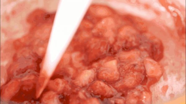 酸奶草莓冰淇淋