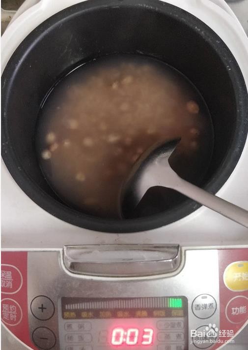 花生稀饭的做法