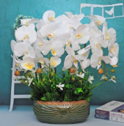 手工假花插花DIY 塑料杯做花朵装饰教程