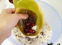 端午节：[1]如何制作蜜豆小枣什锦粽子