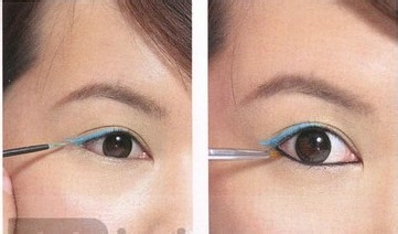 内双眼皮进阶的彩妆步骤