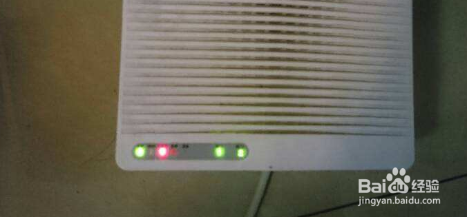 天翼宽带光信号闪红灯