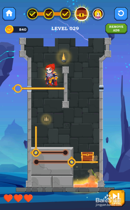 Hero Rescue Online的LEVEL 029如何通关？