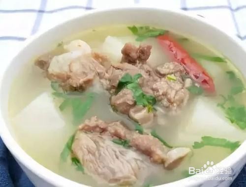 羊肉炖萝卜的功效