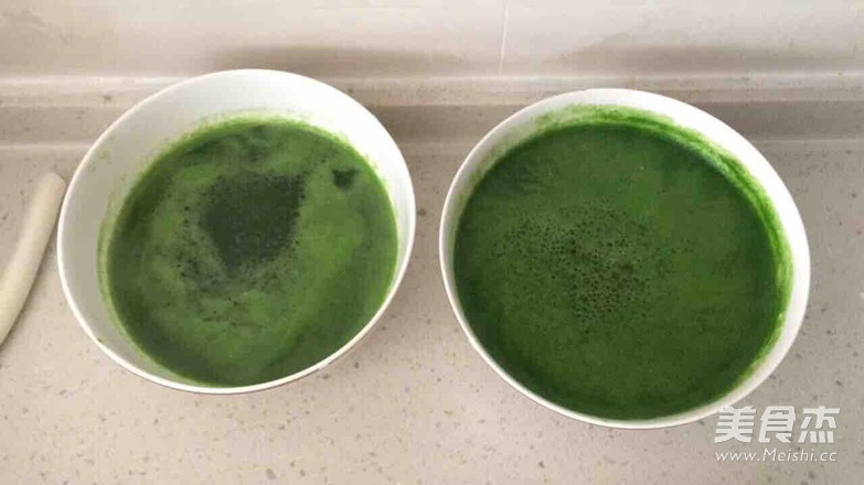 油泼菠菜面的做法