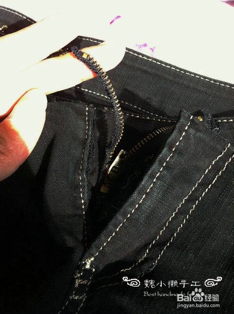 【魏小懒手工】——如何自己改造孕妇裤~~