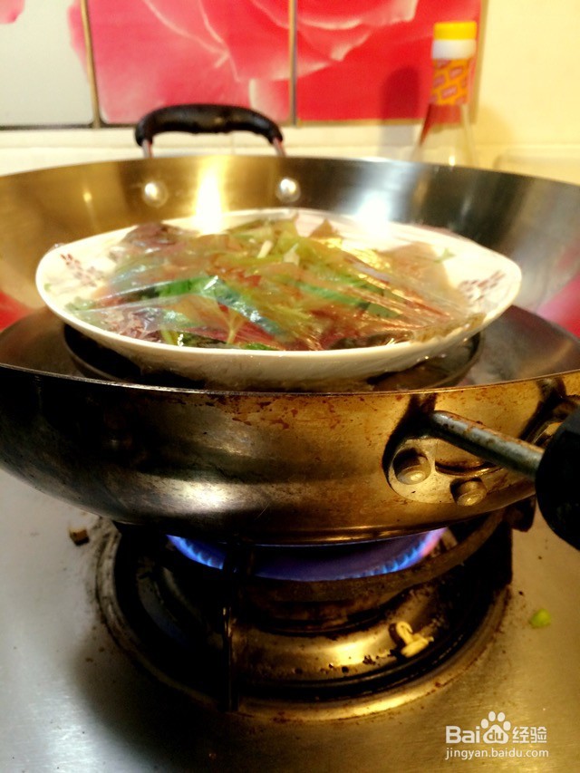 小红椒清蒸多宝鱼的做法