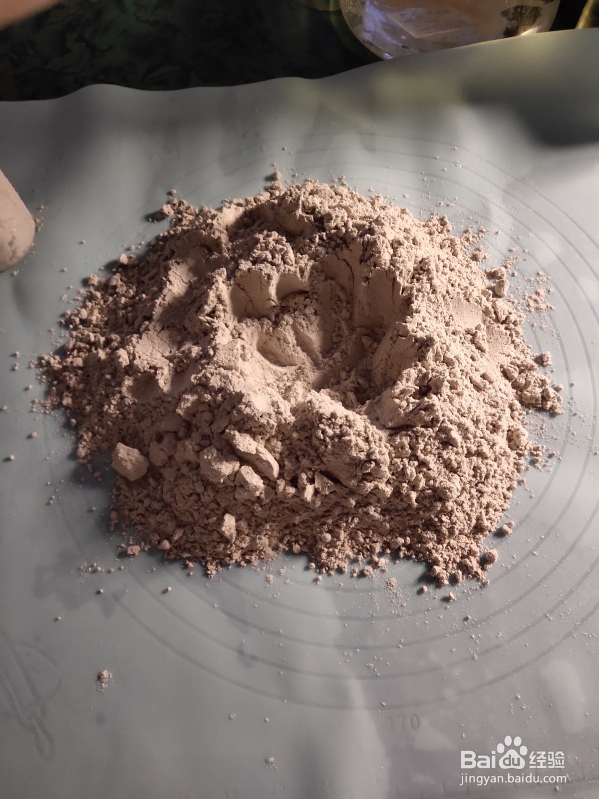 豇豆干菜荞麦饼