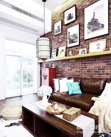 裸砖背景墙怎么做