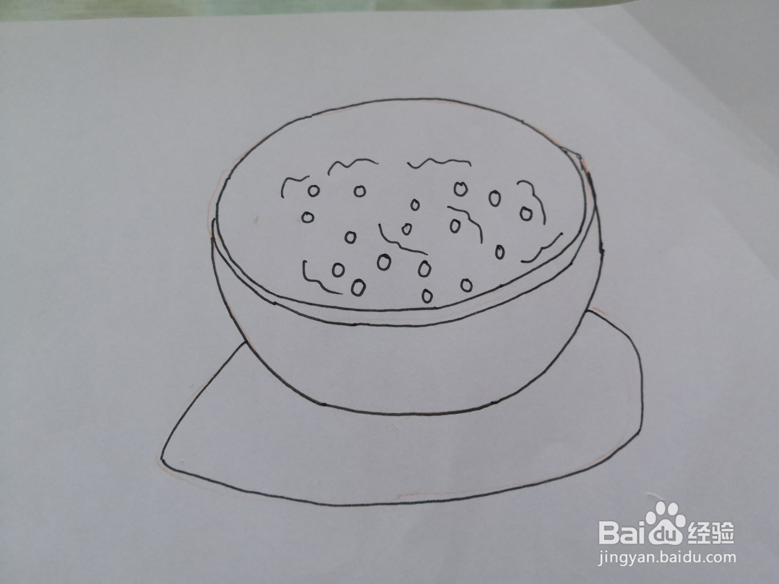 绿豆汤简笔画