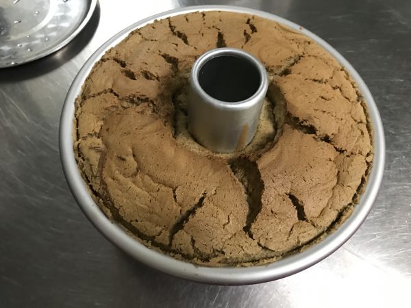 咖啡大理石纹戚风蛋糕