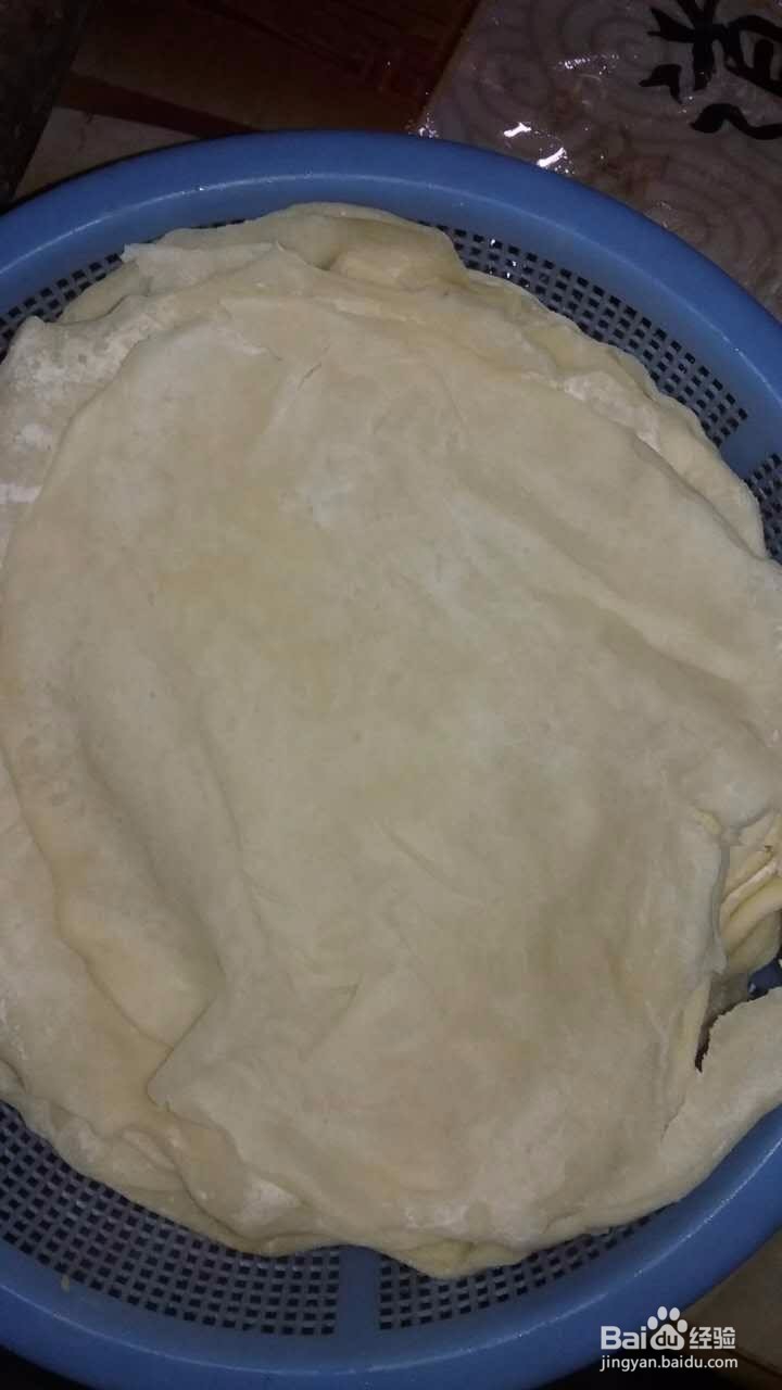 农家水洛馍简便制作方法，薄面皮制作流程