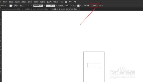 Ai工作区背景颜色变白的两种解决方法 百度经验