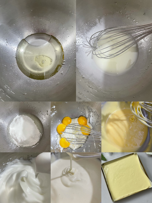 咸奶油杏仁片蛋糕卷