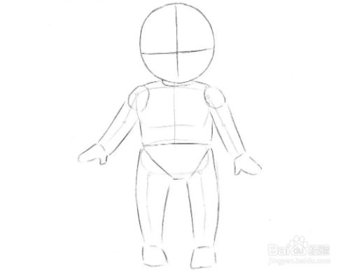 如何绘制娃娃
